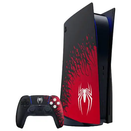PlayStation PS5 disc Spiderman Edition